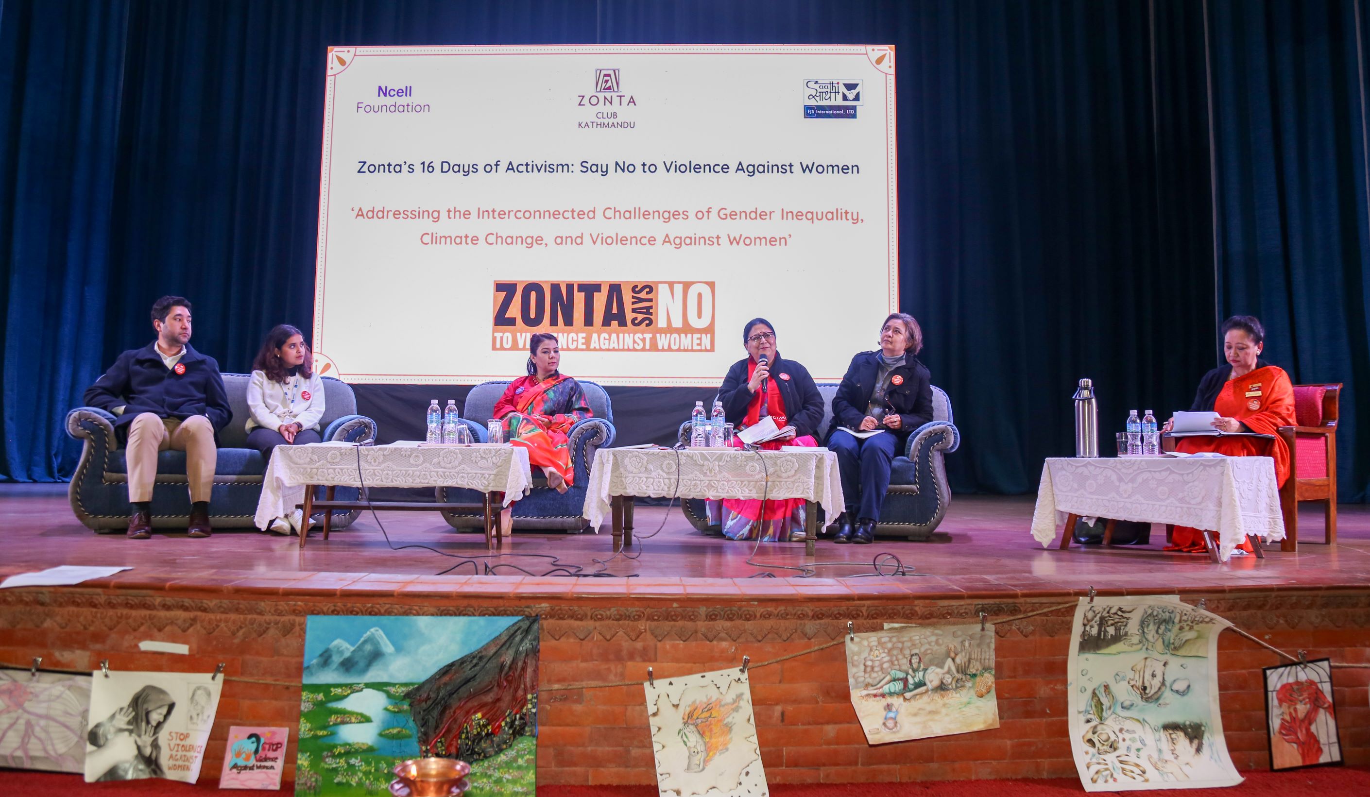 एनसेल फाउन्डेसन र जोन्टा क्लबको संयुक्त पहलमा लैंगिक हिंसाविरुद्ध १६ दिने अभियान सम्पन्न
