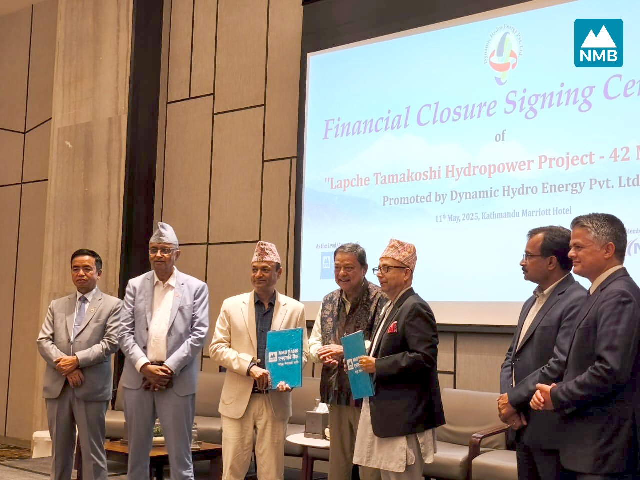 एनएमबि बैंकको अगुवाइमा दुई हाइड्रोपावर आयोजनाको वित्तीय व्यवस्थापन