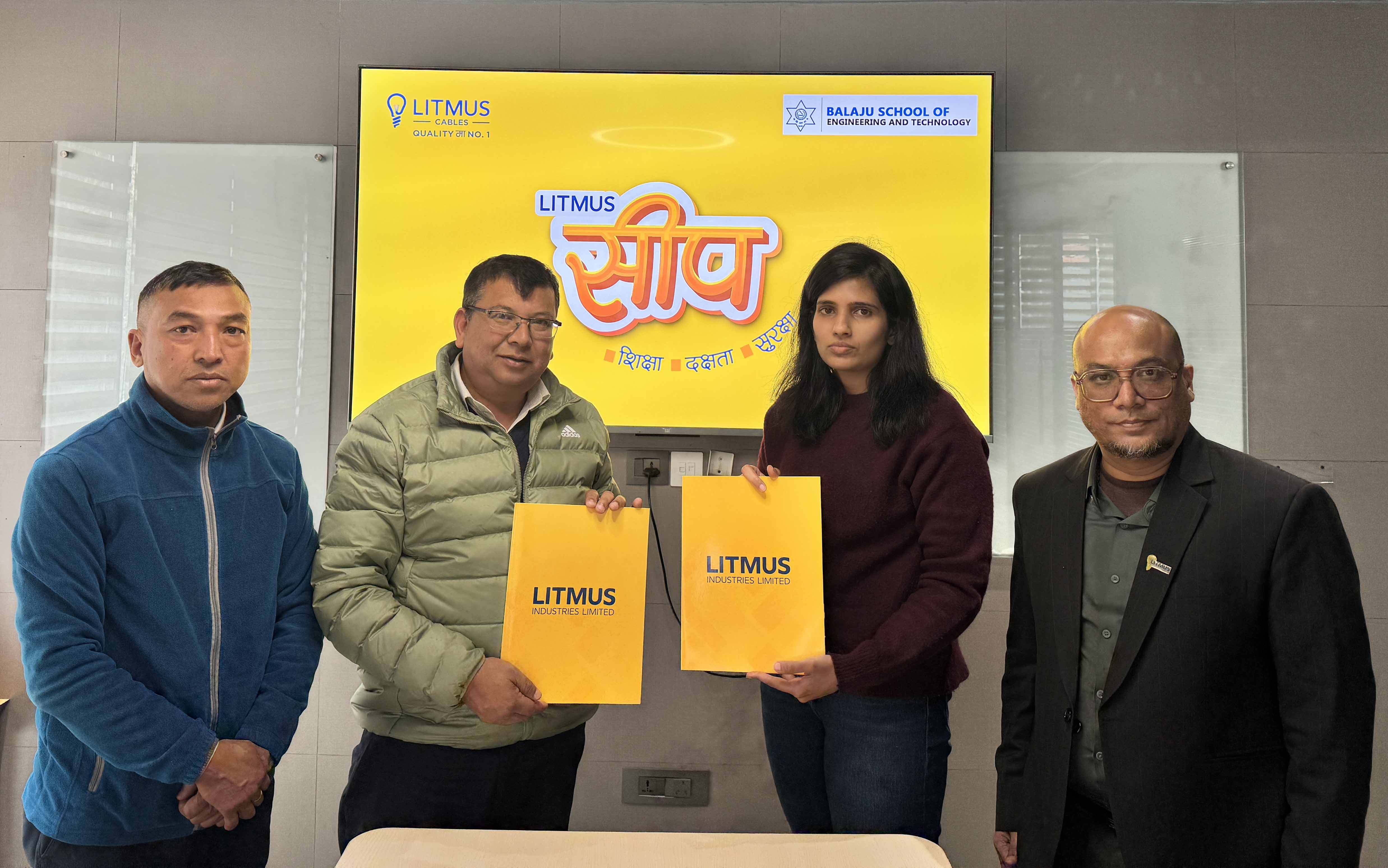 लिट्मसद्वारा इलेक्ट्रीशियनका लागि सीप सुधार कार्यक्रमको औपचारिक सुरुवात