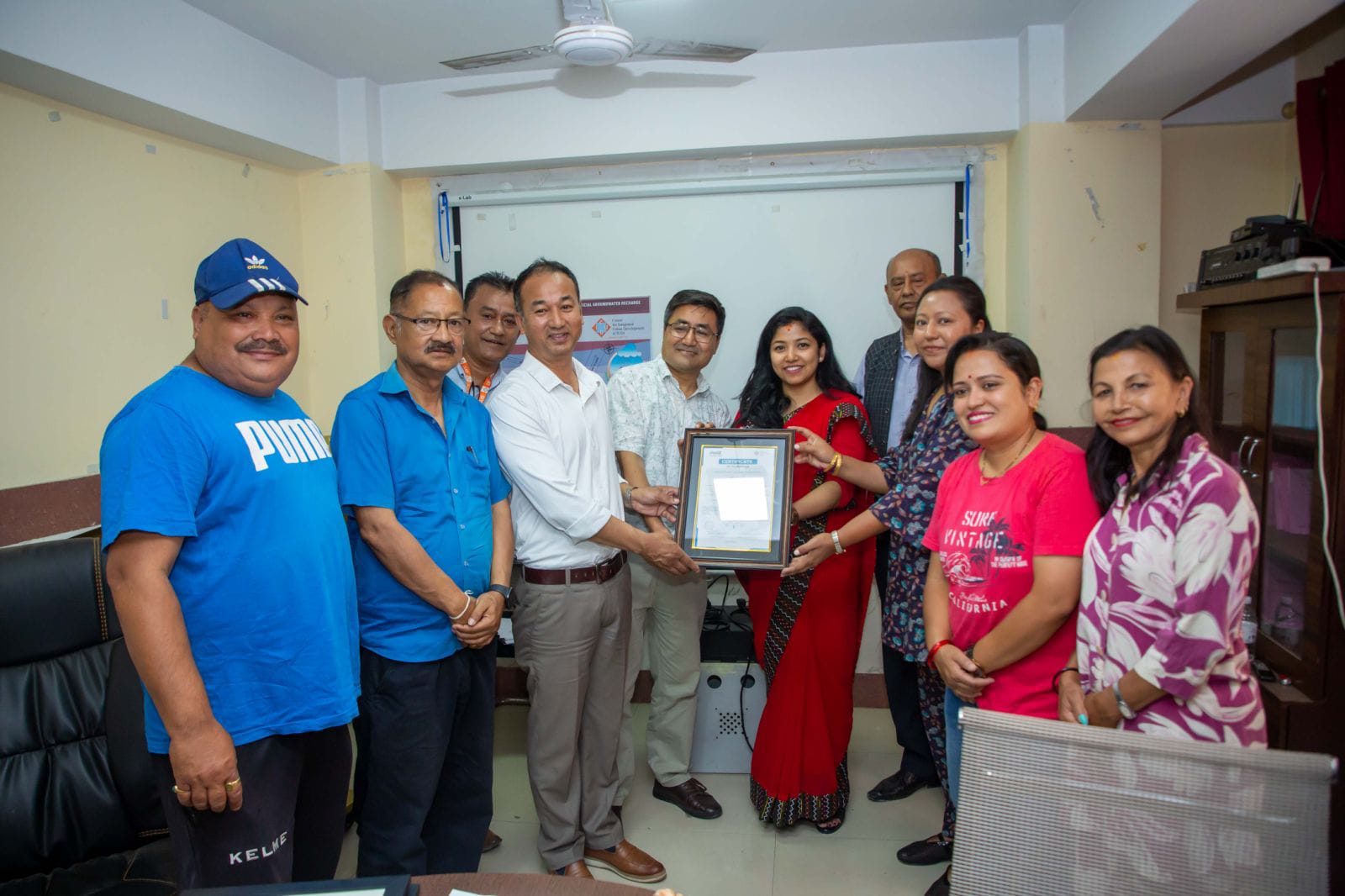 सीआइयुडी र बोटलर्स नेपालद्वारा काठमाडौं महानगरको दुई वडामा भूमिगत पानी पुनर्भरण प्रणाली स्थापना र हस्तान्तरण