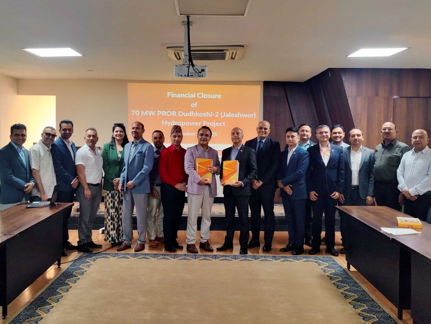 लक्ष्मी सन‍राइज बैंकको अगुवाइमा ७० मेगावाटको दुधकोशी–२ जलविद्युत आयोजनामा लगानी सम्झौता