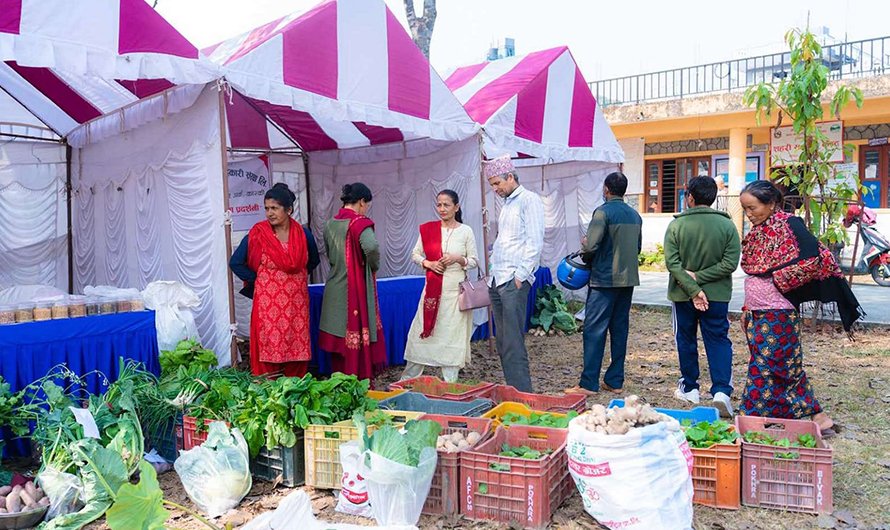 कृषि उत्पादन बढाउन मेला