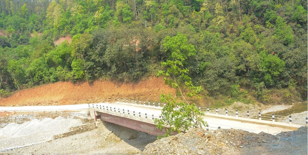 नव निर्मित पक्कीपुल