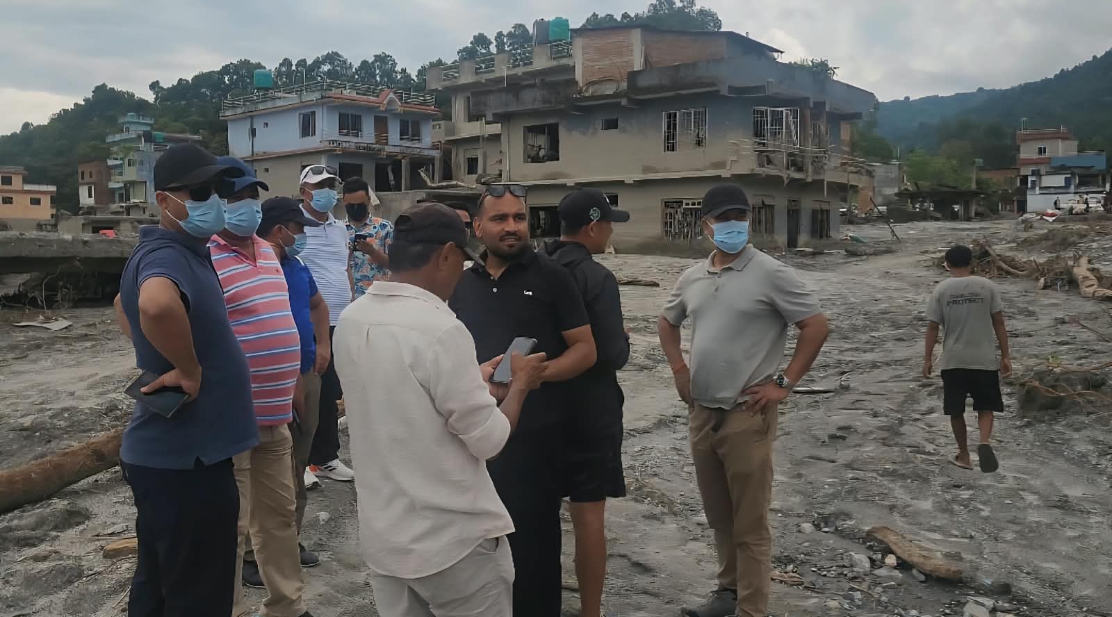 नुवाकोटमा क्षतिग्रस्त पूर्वाधार पुनर्निर्माणमा निर्माण व्यवसायी महासंघको प्रतिबद्धता