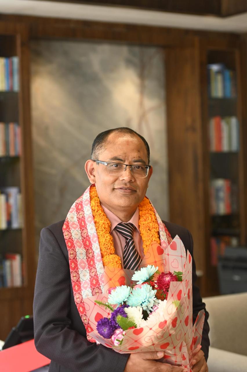 एनआईसी एशिया बैंकका प्रमुख कार्यकारी अधिकृत सुजित कुमार शाक्यद्वारा पदभार ग्रहण