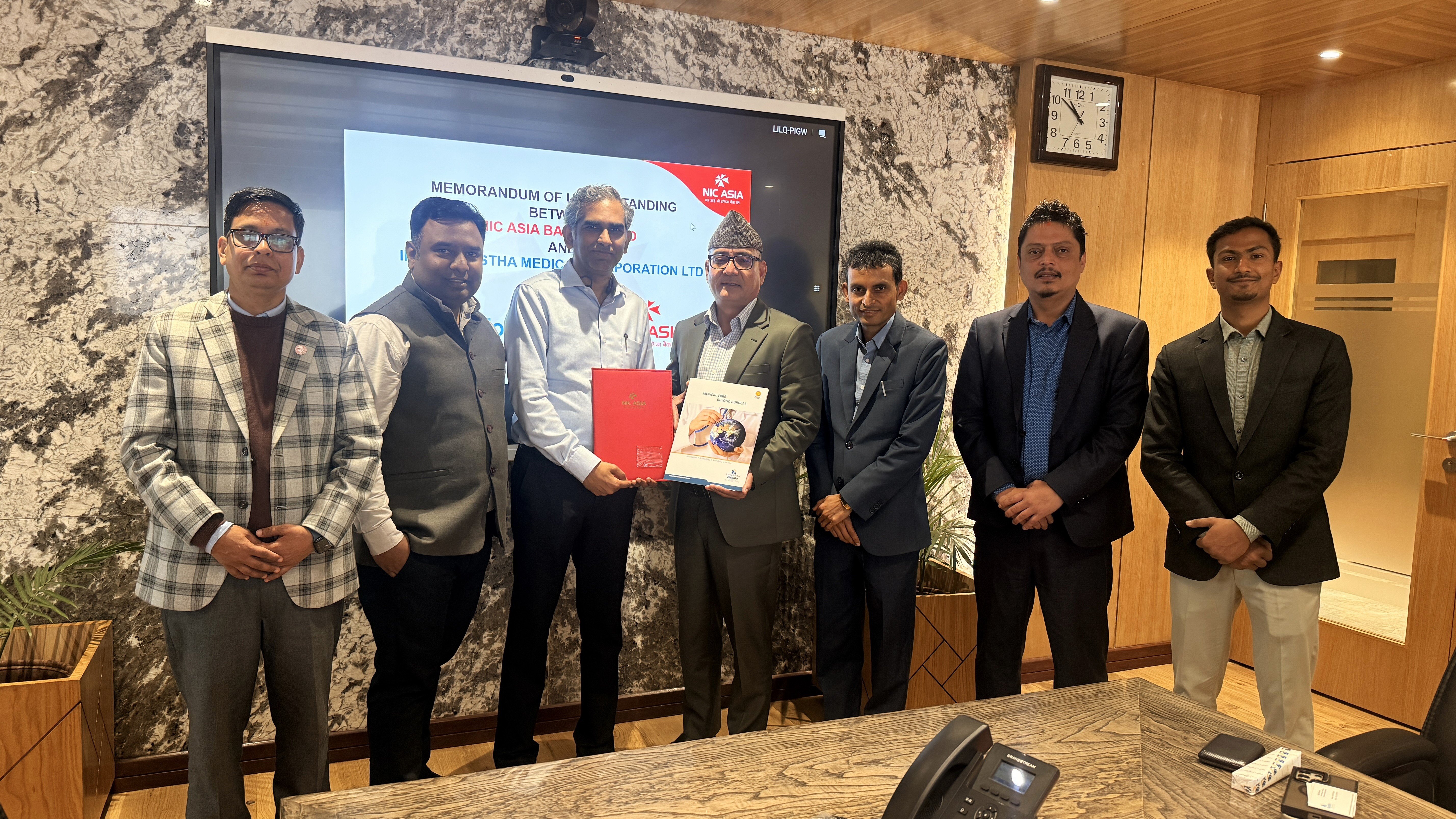 एनआईसी एशिया बैंकका ग्राहकले इन्द्रप्रस्थ मेडिकल कर्पोरेसनमा उपचार गर्दा १० प्रतिशतसम्म छुट पाउने