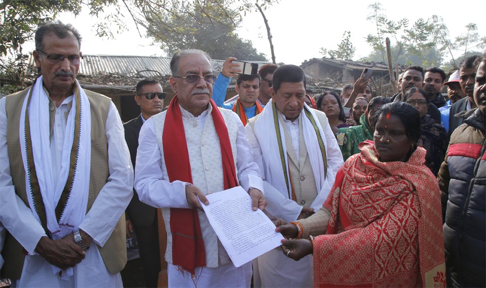 रिंकु सदालाई न्याय दिलाउन सहयोग गर्ने अध्यक्ष दाहालको प्रतिबद्धता