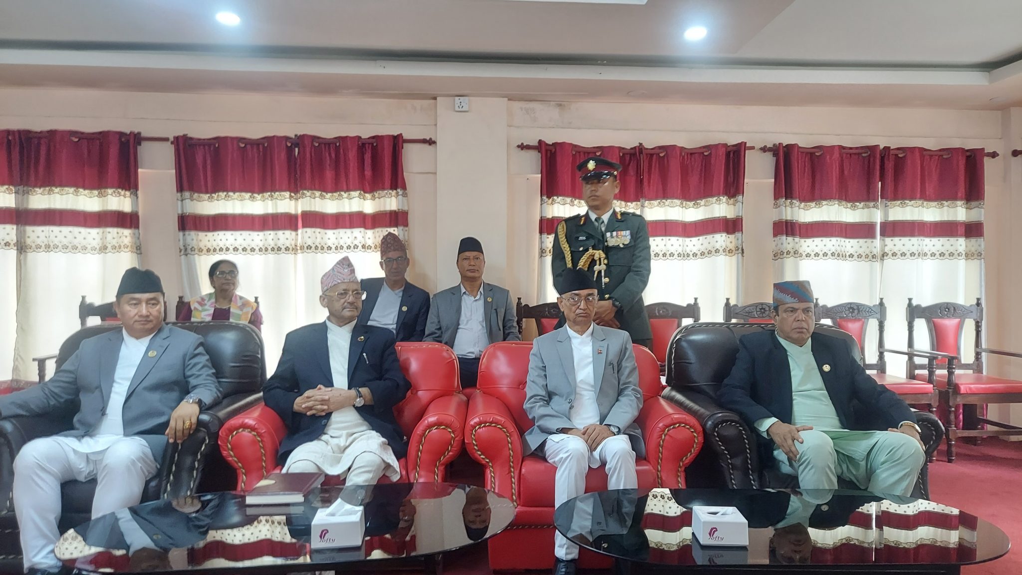 बागमतीका प्रमुख देवकोटाद्वारा पदभार ग्रहण