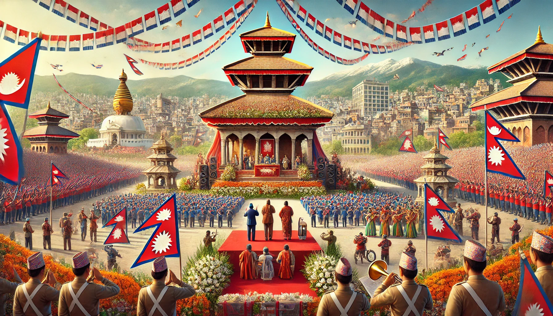 प्रजातन्त्र दिवस : संघर्ष, बलिदान र प्राप्तिको गौरवमय यात्रा
