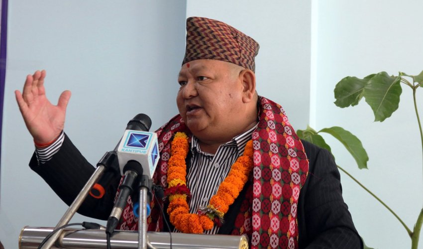 ठूला केदार धाम महायज्ञका लागि पूर्वमन्त्री आलेले गरे एक लाख बढी सहयोग