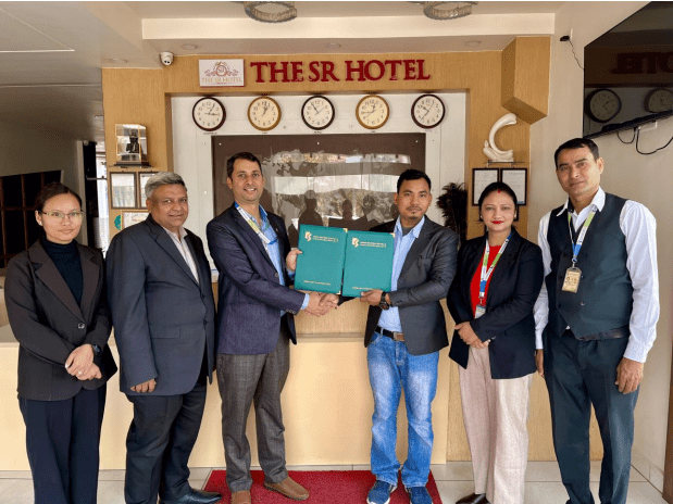 कामना  बैंक र The SR Hotel बीच सम्झौता