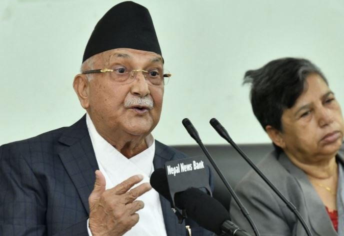 अध्यक्ष ओली - सम्बोधन