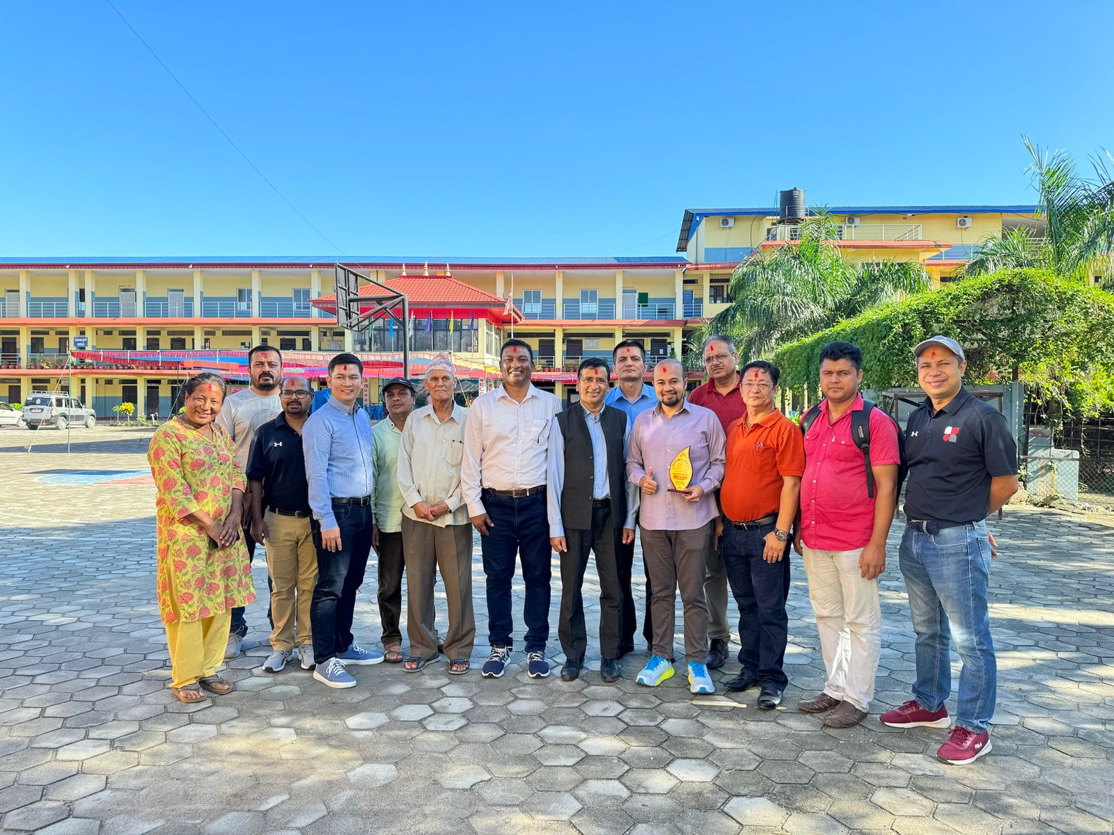 नारायणी मोडेल माविलाई रेन वाटर हार्भेस्टिङ, ग्राउन्डवाटर रिचार्ज र खानेपानीको समाधान हस्तान्तरण