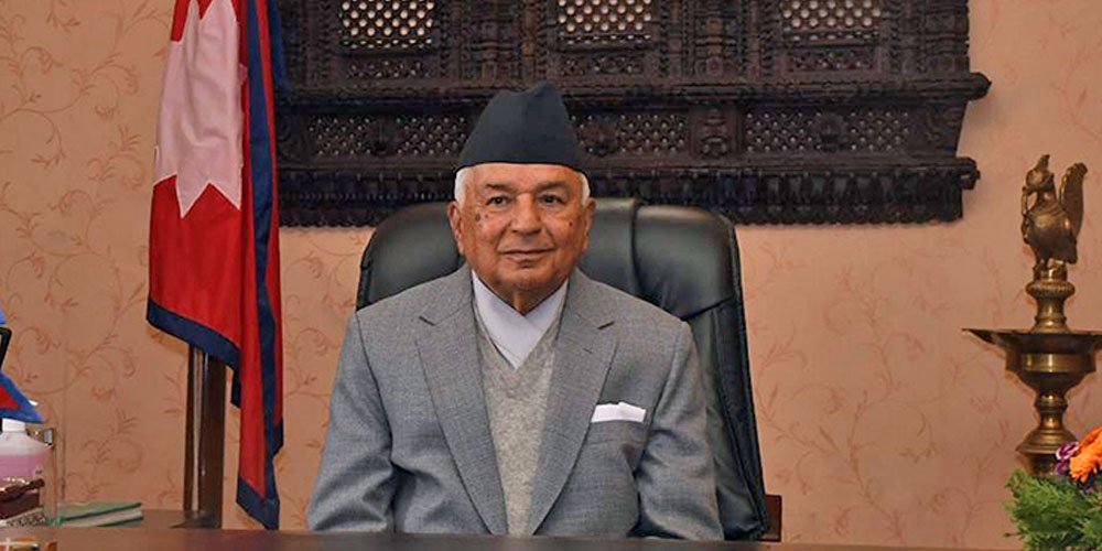 संघीय लोकतान्त्रिक गणतन्त्र स्थापनामा नेपाली प्रेस जगतले महत्त्वपूर्ण भूमिका :राष्ट्रपति