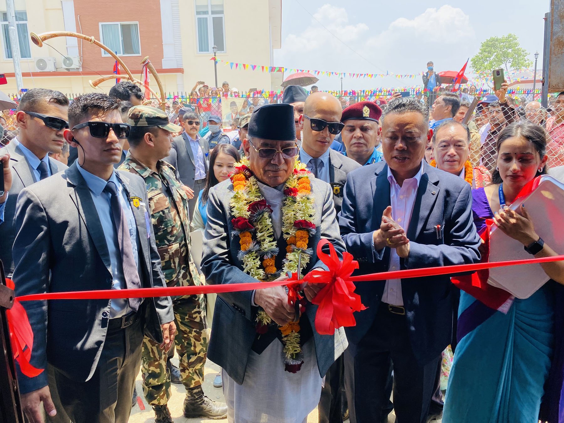 प्रधानमन्त्री प्रचण्डबाट उद्घघाटन