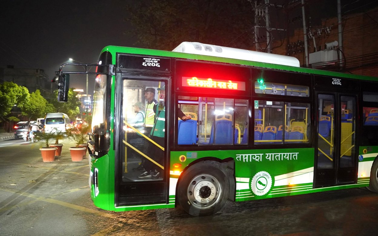 काठमाडौँ उपत्यकामा नयाँ रुटसहीत रात्रि बसको सेवा विस्तार