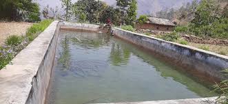 पानीका मुहान संरक्षण गर्न रिचार्ज पोखरी निर्माण