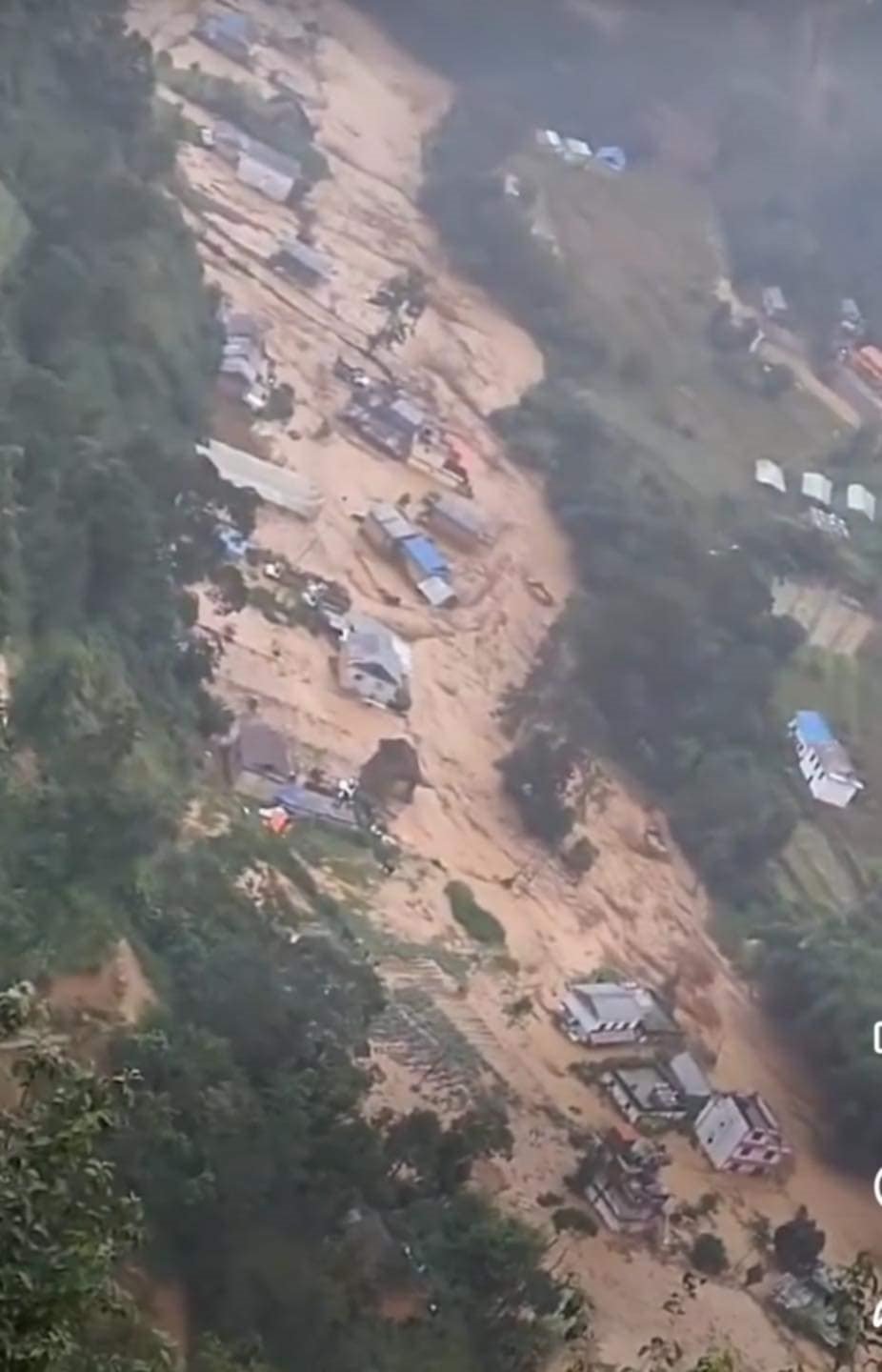 काभ्रेको पनौती र रोशीमा ठूलो क्षति