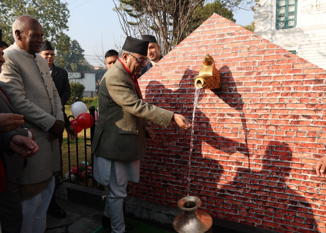 काठमाडौँमा मेलम्चीको पानी वितरण शुभारम्भ