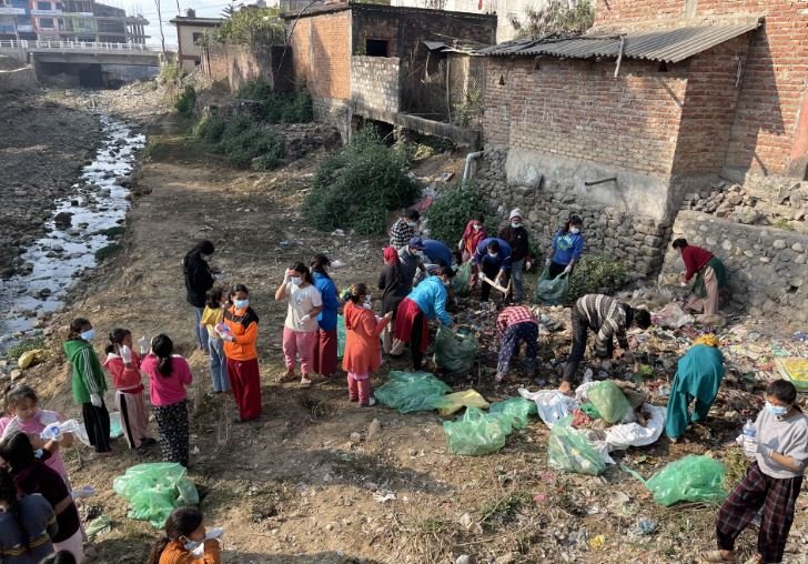बालबालिका सरसफाइमा