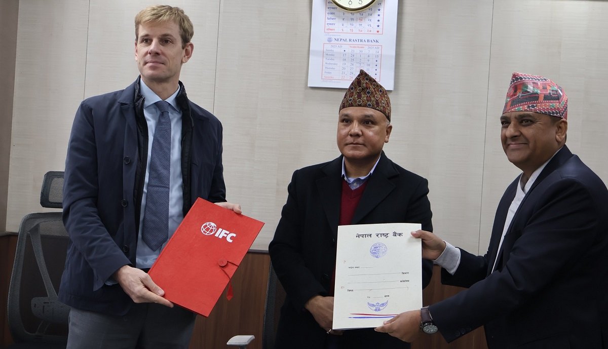 नेपाल राष्ट्र बैंक र आईएफसीबीच जलवायु वित्तको रणनीति विकाससम्बन्धी समझदारी