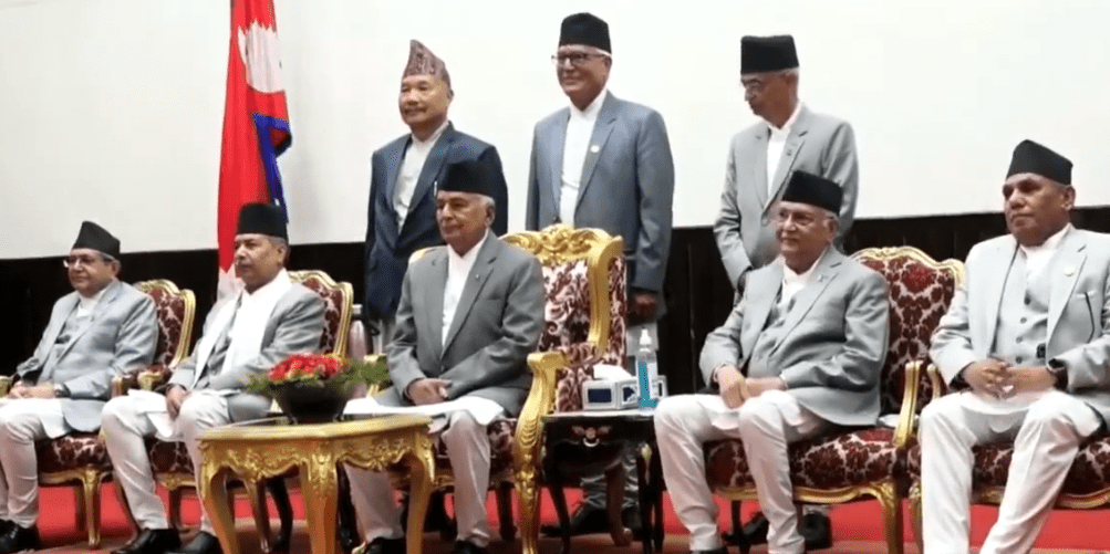 तीन प्रदेश प्रमुखले लिए शपथ