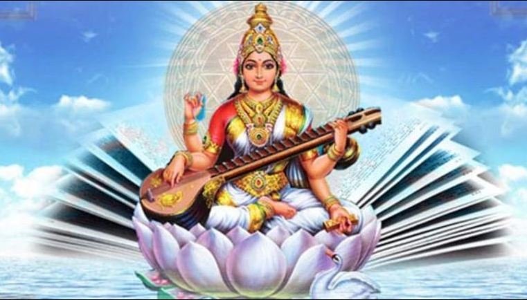काठमाडौंमा वसन्त पञ्चमीको आलोकमा देवी सरस्वतीको भव्य आराधना