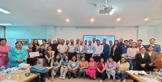 एएमएल नेपाल द्वारा कर्मचारी सञ्चय कोषमा सम्पत्ति शुद्धीकरण निवारण (एएमएल/सीएफटी) सम्बन्धी ज्ञान अभिवृद्धि कार्यक्रम सम्पन्न