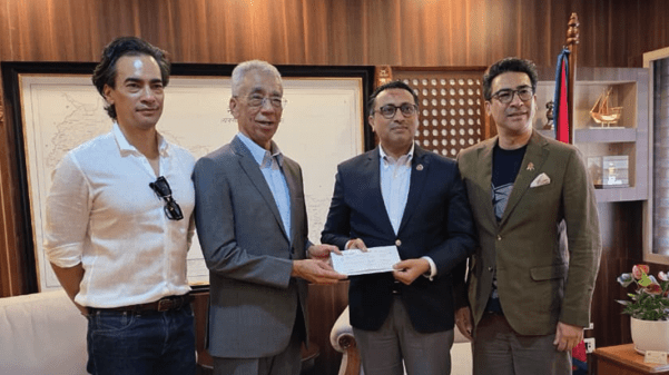 पद्म ज्योति समूहद्वारा प्रधानमन्त्री दैवी प्रकोप उद्धार कोषमा एक करोड सहयोग