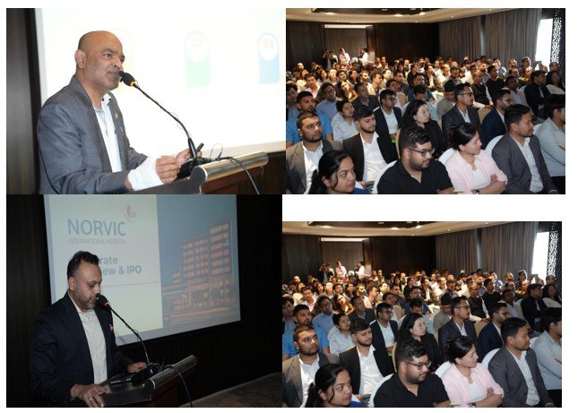 नर्भिक इन्टरनेशनल हस्पिटलको शेयर निष्काशन सम्बन्धी छलफल, ‘रोड शो’ सफलतापुर्वक सम्पन्न