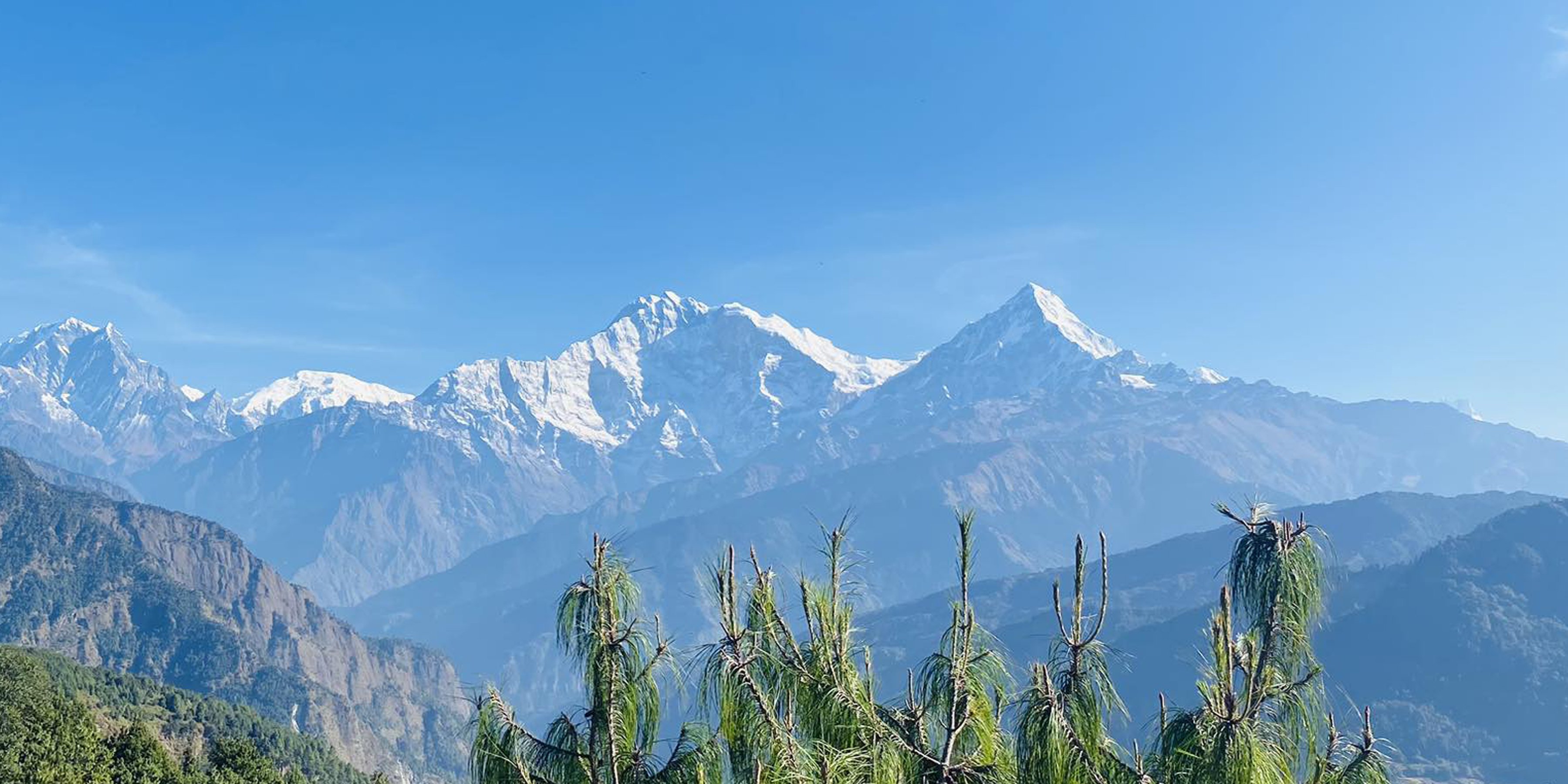 धौलागिरी हिमालको दृष्य