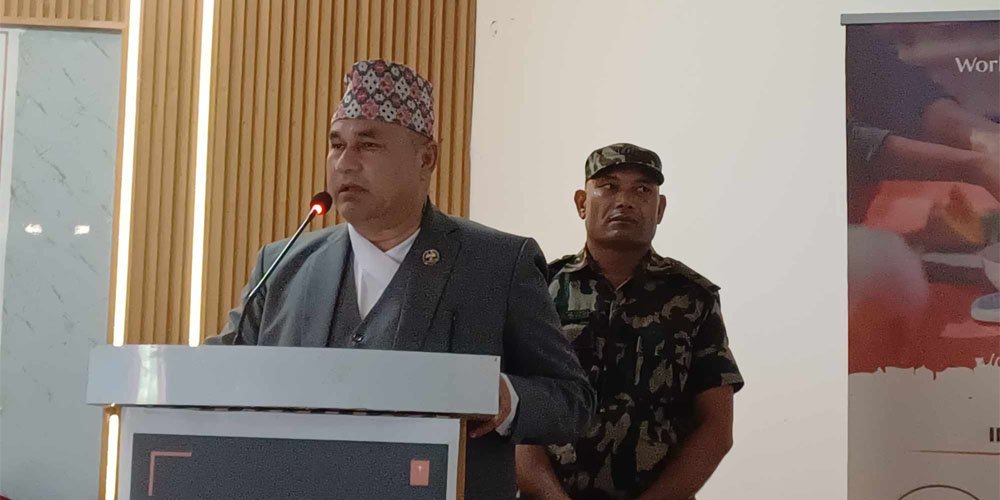 कुपोषण अन्त्य गर्न सबैको हातेमालो आवश्यक छ: मुख्यमन्त्री शाह