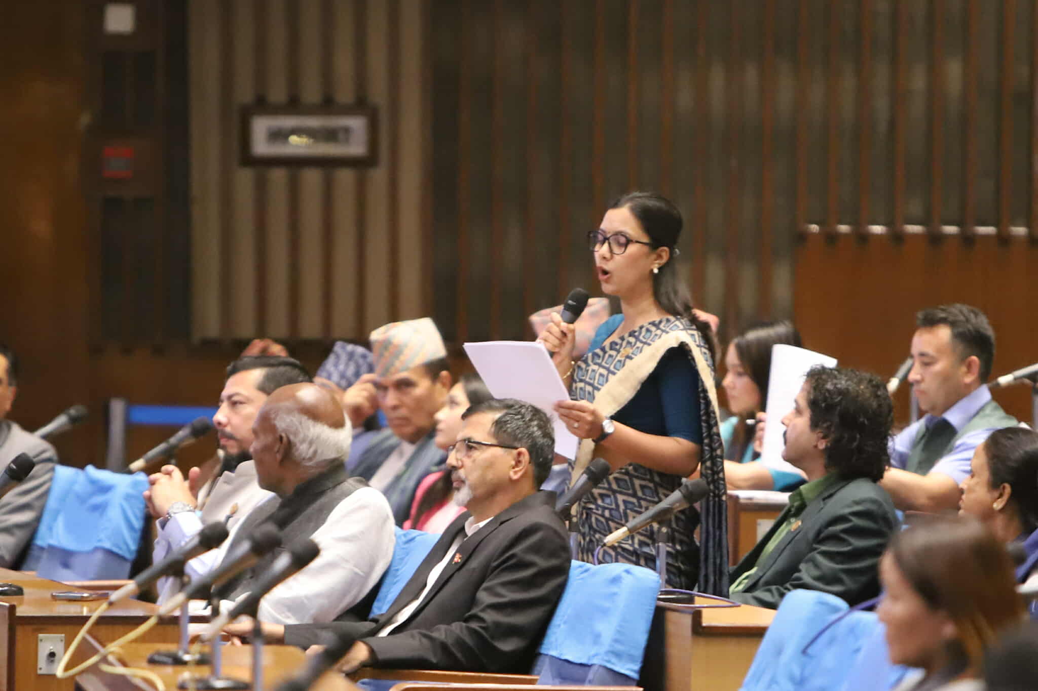 सोविता गौतमको स्पष्टीकरणः सांसदहरूको नेपाली भाषा बुझाइमा समस्या रहेछ