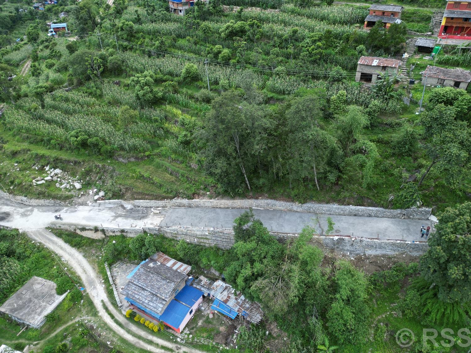 एक वर्षमा म्याग्दीका तीस ग्रामीण सडकको स्तरोन्नति