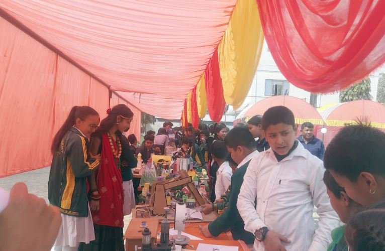 विद्यार्थीको सीप प्रदर्शनी