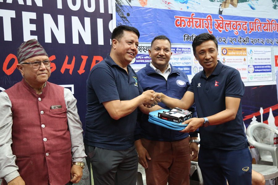 राष्ट्रिय वाणिज्य बैंकले टेबलटेनिसमा जित्यो तीन स्वर्ण