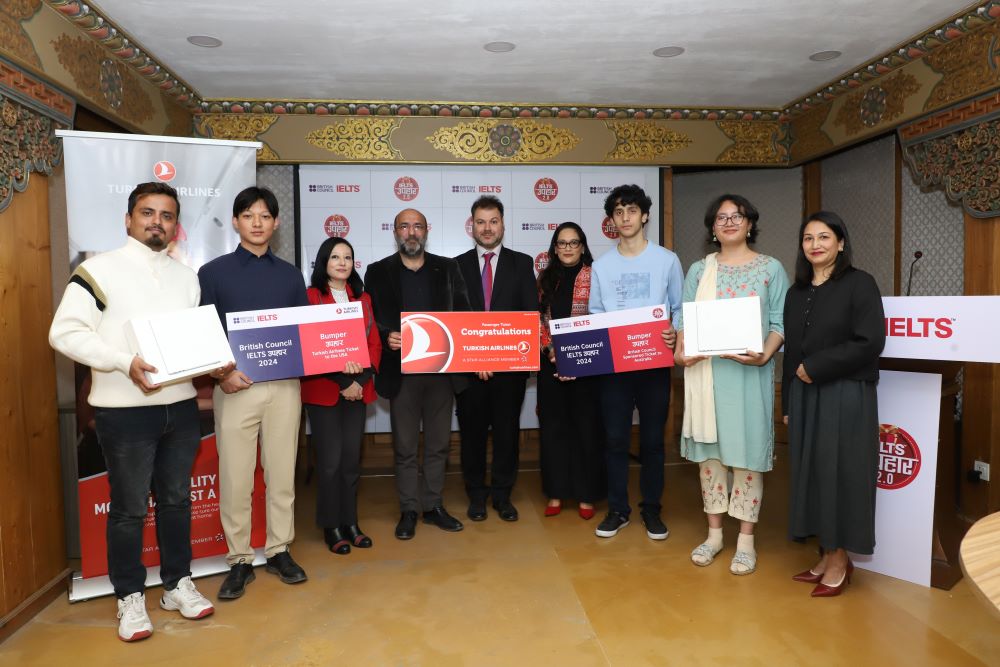 नेपालमा ब्रिटिश काउन्सिल आईएलटीएस उपहार २०२४ को विजेता घोषणा