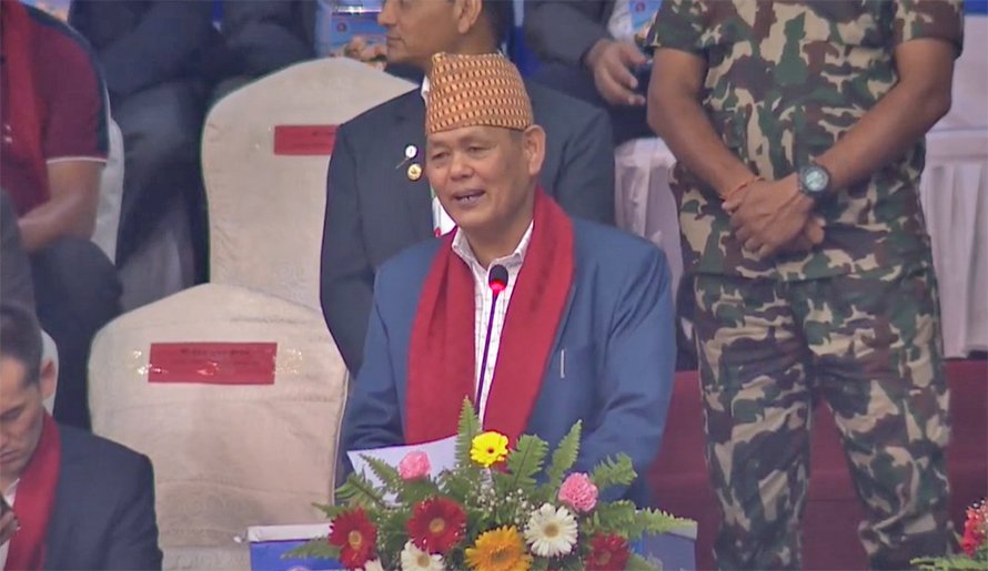 भलिबल खेललाई विद्यालयको प्राथमिक तहदेखि नै प्राथमिकता दिनुपर्छ : खेलकुद मन्त्री चौधरी