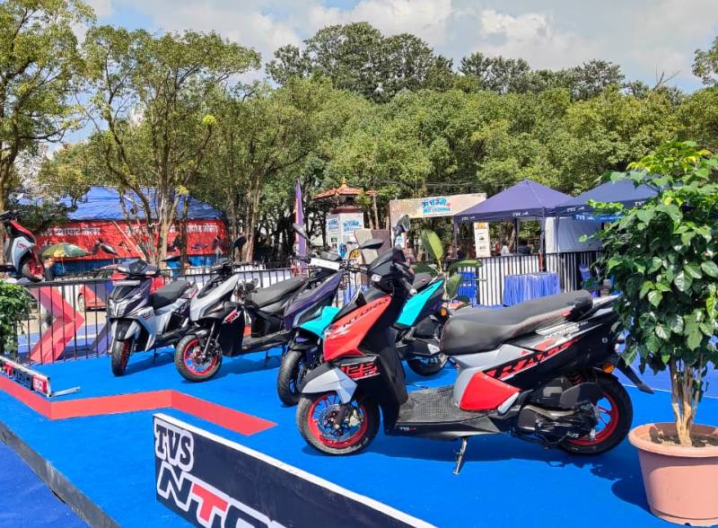 TVS को ‘अचम्मैको महा एक्सचेन्ज मेला’ भृकुटीमण्डपमा आयोजना हुँदै, आकर्षक अफर र विशेष एक्सचेन्ज सुविधा उपलब्ध