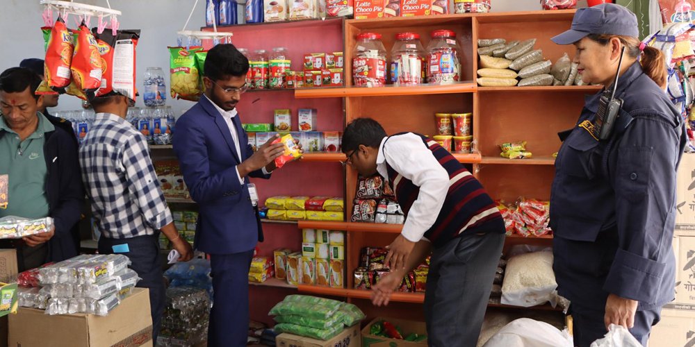 बजार अनुगमन: म्याद गुज्रेका सामग्री नष्ट