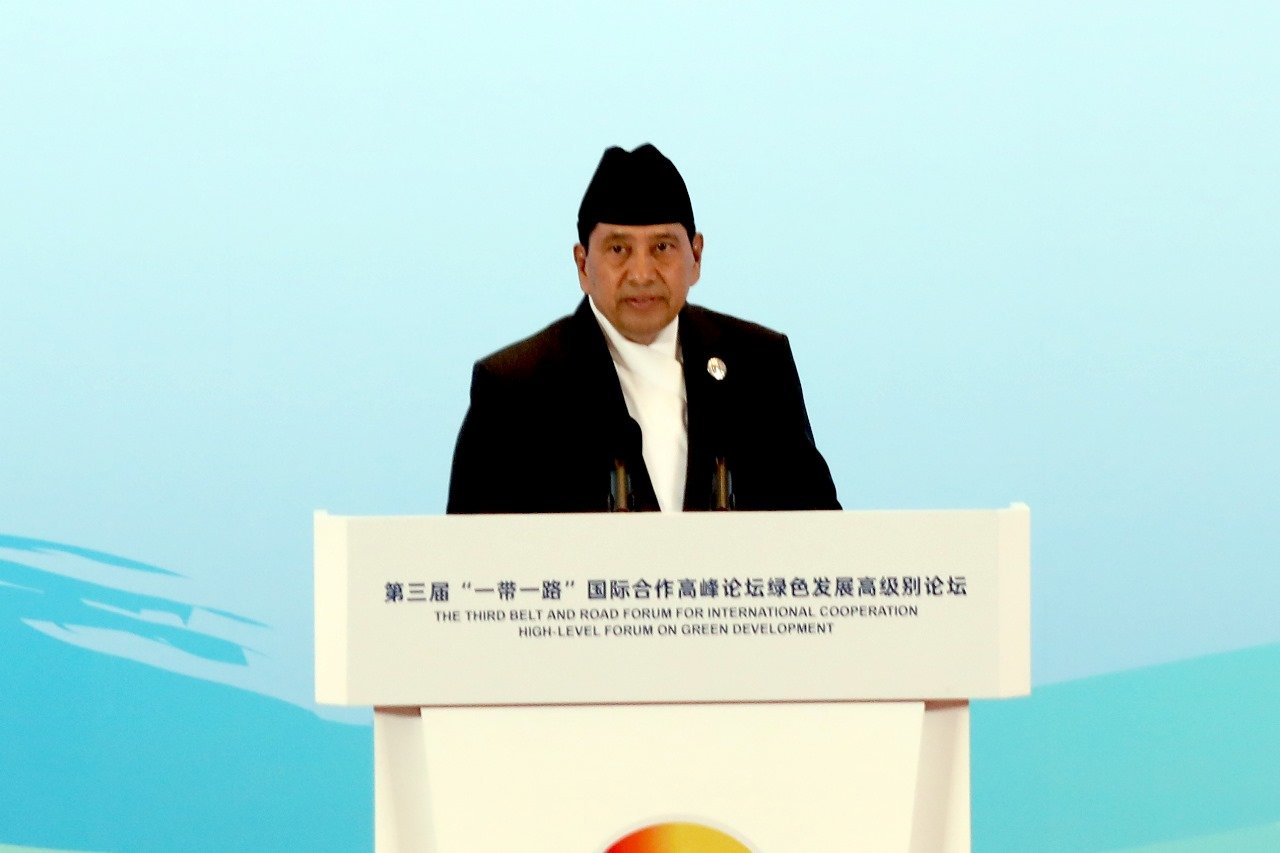 पेरिस सम्झौताका वित्तीय प्रतिबद्धता पूरा गर्न अन्तर्राष्ट्रिय समुदायलाई उपप्रधानमन्त्री श्रेष्ठको आह्वान