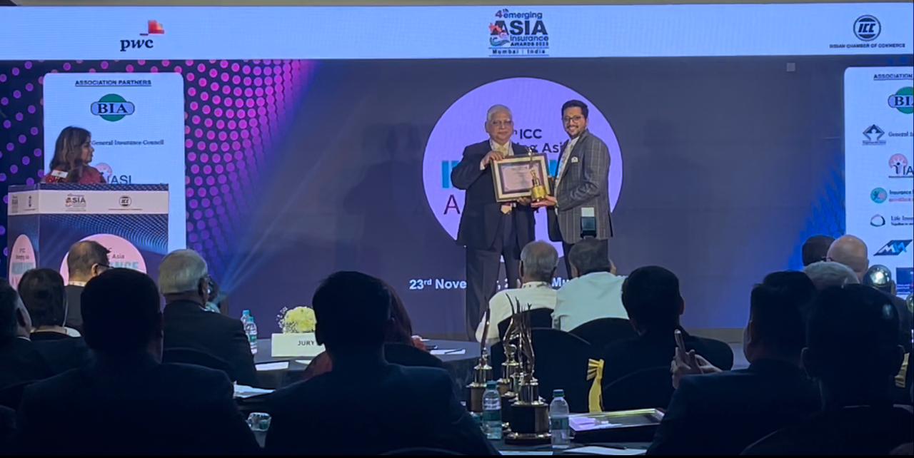 फेडेरल  रिईन्स्योरेन्स ब्रोकर ‘बेस्ट ब्रोकर अफ द इयर’ अवार्डबाट सम्मानित