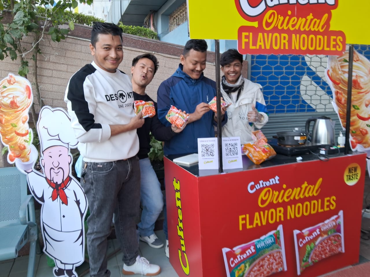 करेन्ट ओरिएन्टल ओरिएन्टल फ्लेभर नुडल्स बजारमा