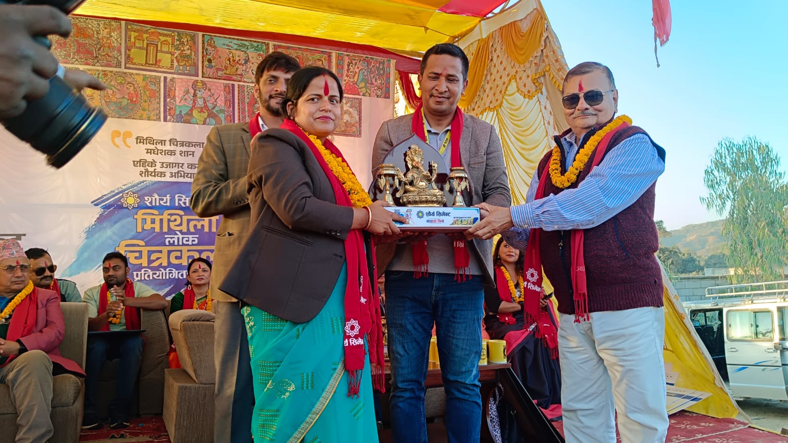 शौर्य मिथिला लोक चित्रकला प्रतियोगिता सम्पन्न