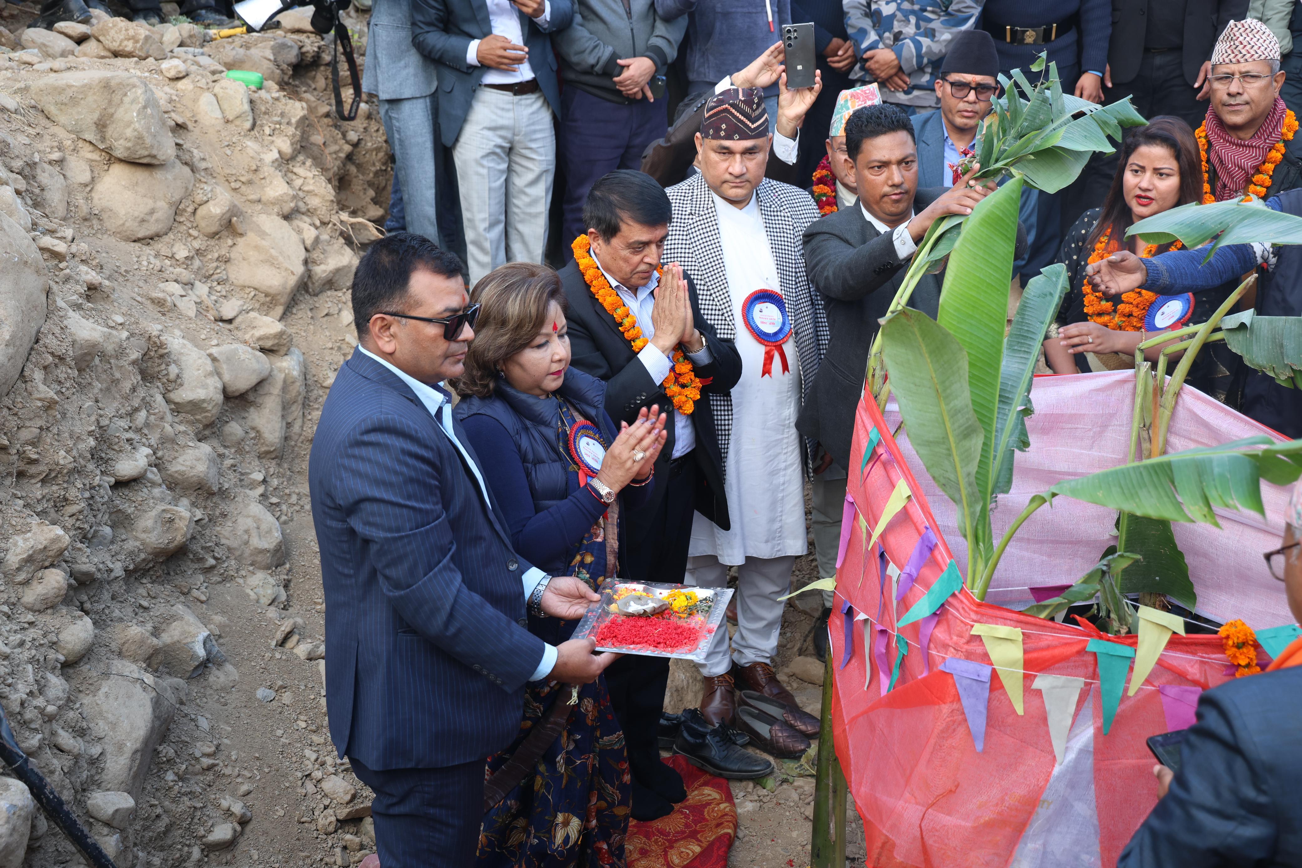 कैलालीमा जालपादेवी केबलकार निर्माण हुने, परराष्ट्र मन्त्री राणाद्वारा शिलान्यास