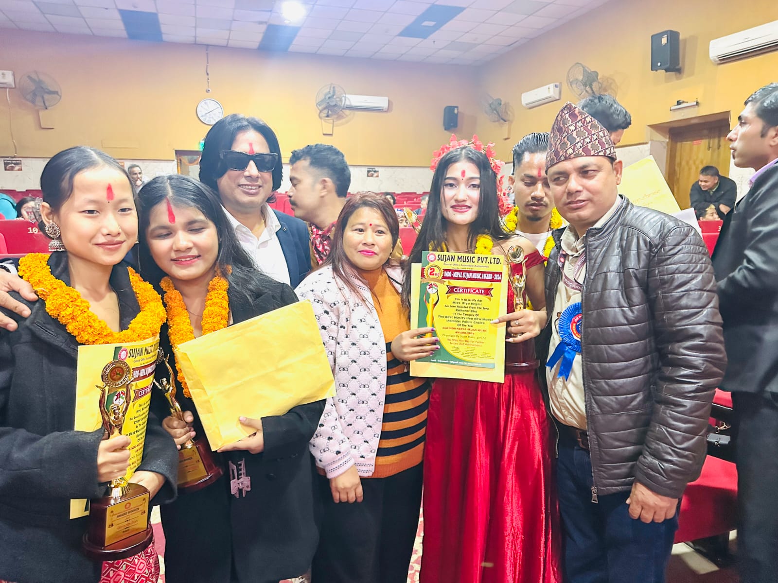 ‘इन्डो नेपाल सुजन म्युजिक अवार्ड– २०२४’ सम्पन्न