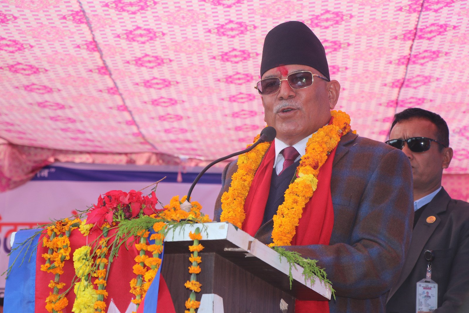 देशलाई आत्मनिर्भरताको अभियानमा केन्द्रित गर्नुपर्ने बेला आएको छः प्रचण्ड