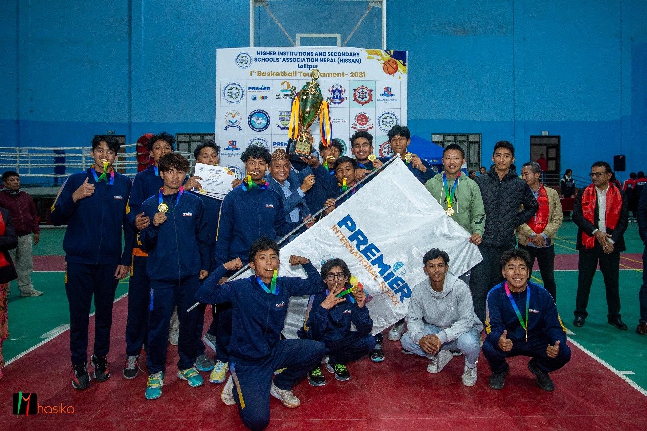 पहिलो हिसान ललितपुर बास्केटबल प्रतियोगिताः प्रिमियर इन्टरनेशनल अपराजित रहँदै ऐतिहासिक च्याम्पियन