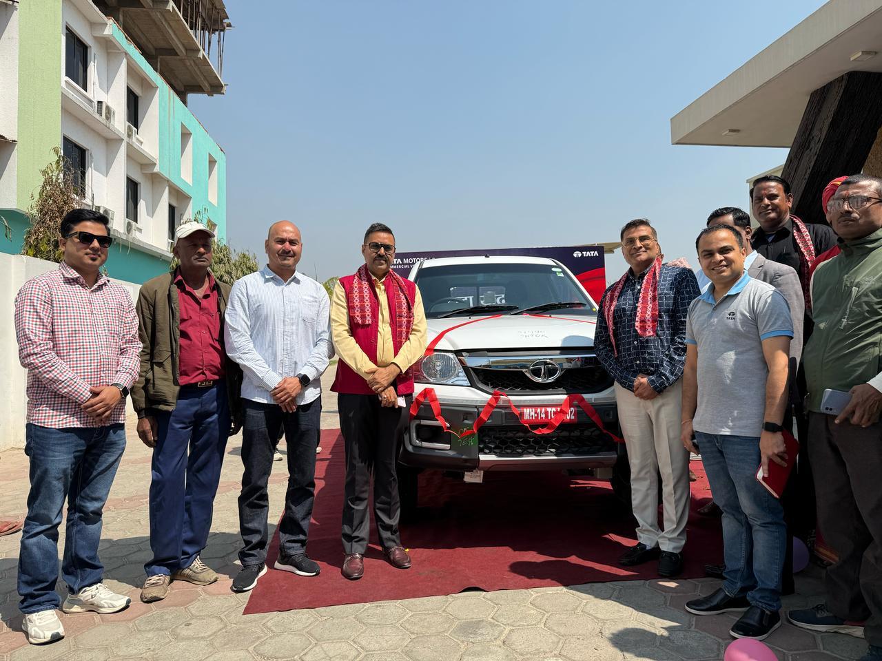 वीरगन्जमा टाटा योद्धा १.५टी को क्षेत्रीय लन्च