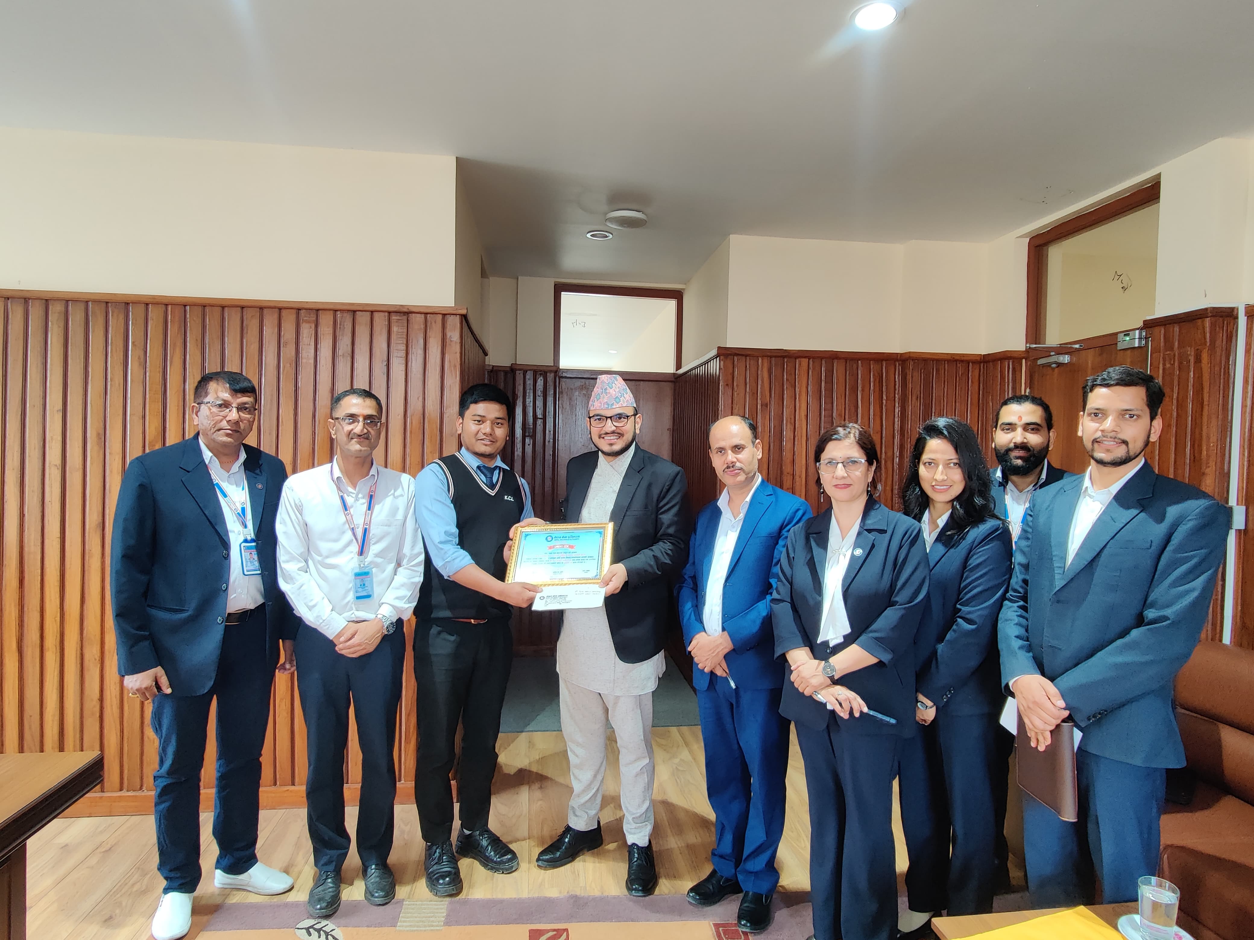 बीमा प्राधिकरणद्वारा प्रदेशस्तरीय निबन्ध प्रतियोगिताका विजेतालाई पुरस्कार प्रदान